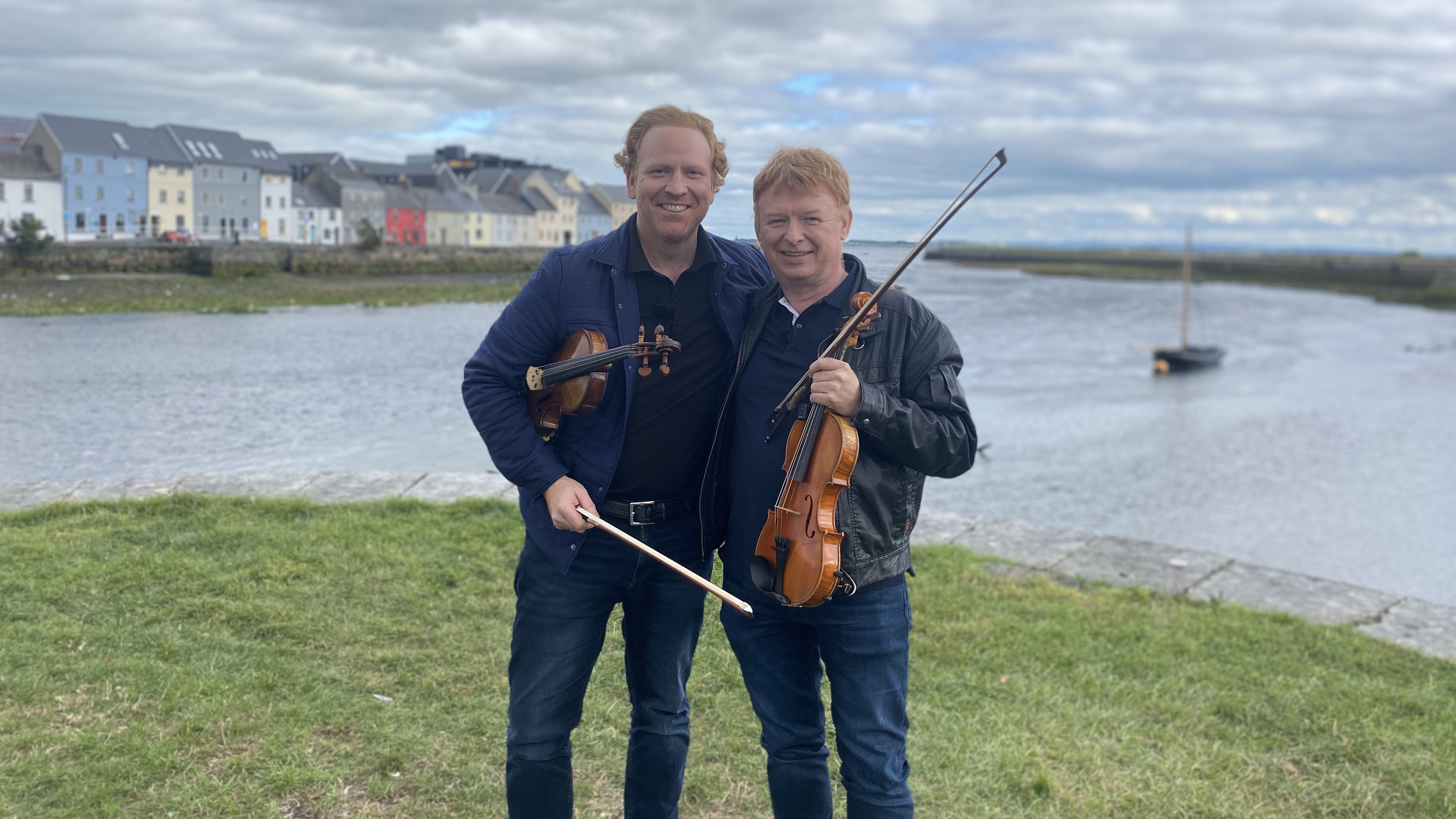 Daniel Hope and Sean Smyth. Credit: Tim Evers Kobalt.